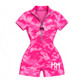 Pink Camo Woman’s Romper